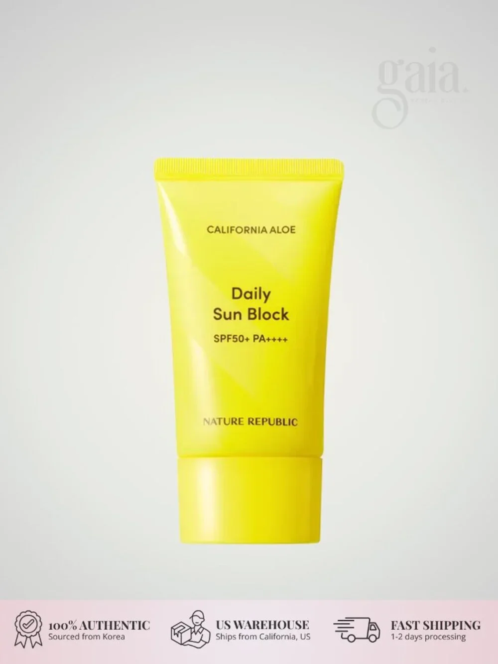 Nature Republic California Aloe Daily Sun Block SPF50+ PA++++ 57ml Sunscreen
